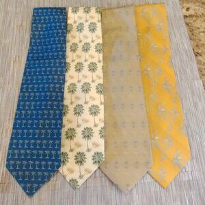 Tommy Bahama Lot of 4 Silk Ties